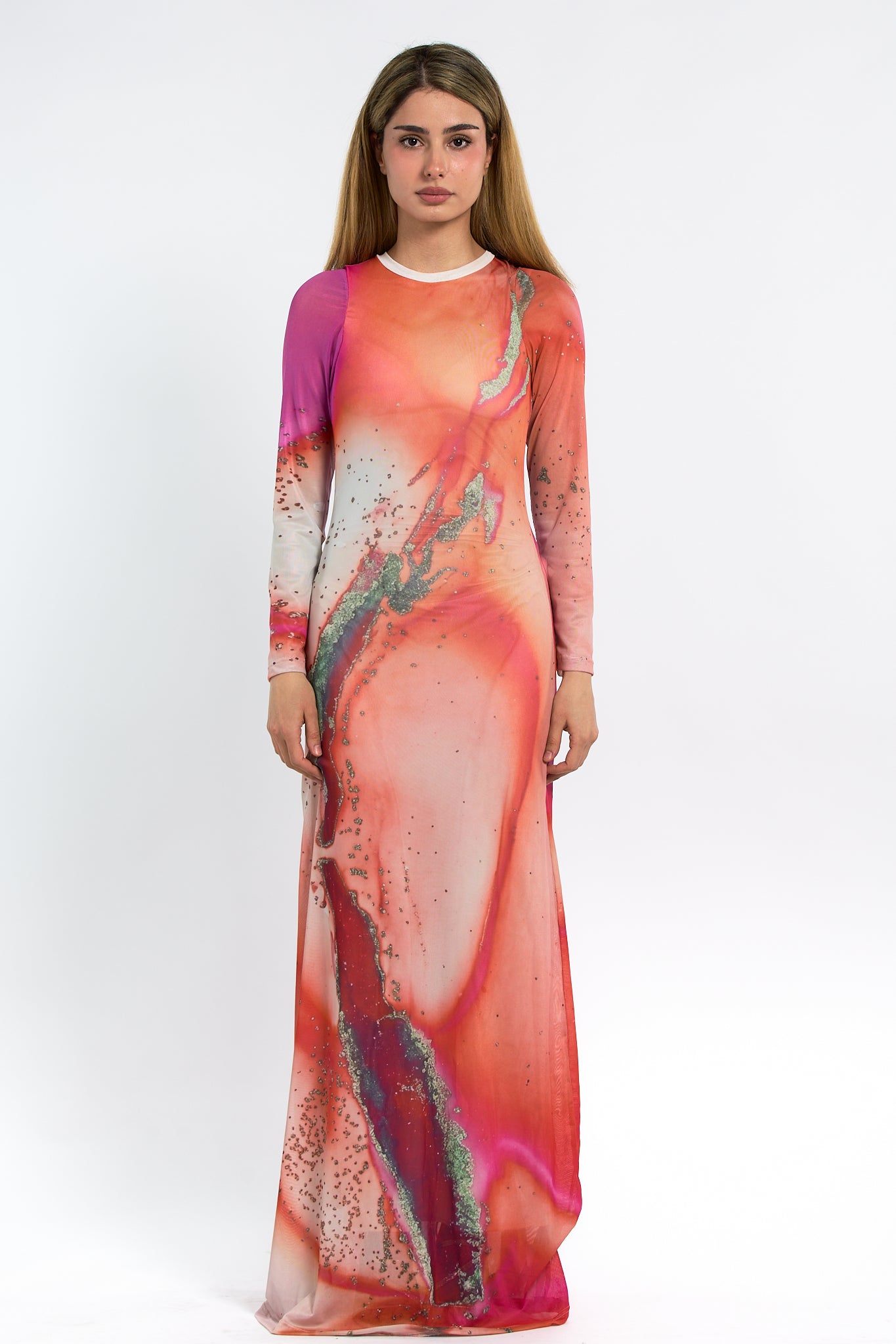 Ember Bloom Maxi Dress