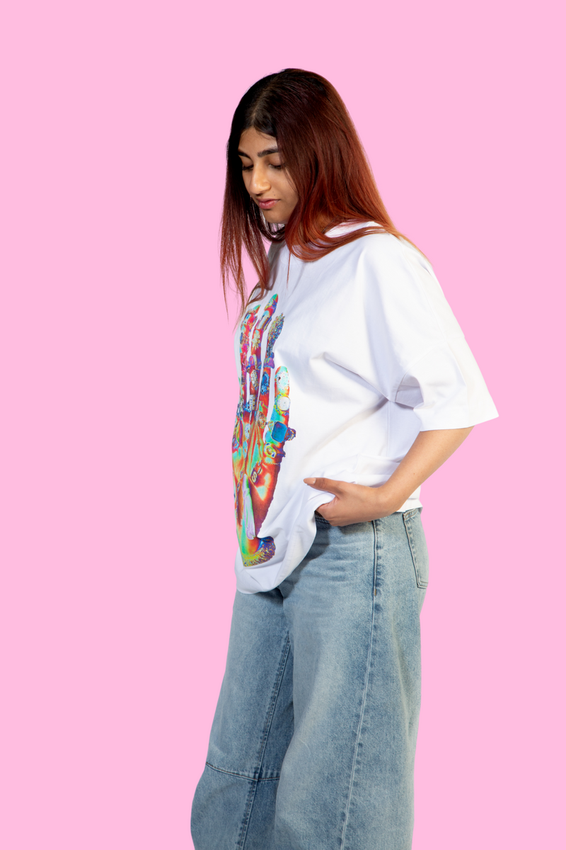 Bejewelled Hand T-Shirt