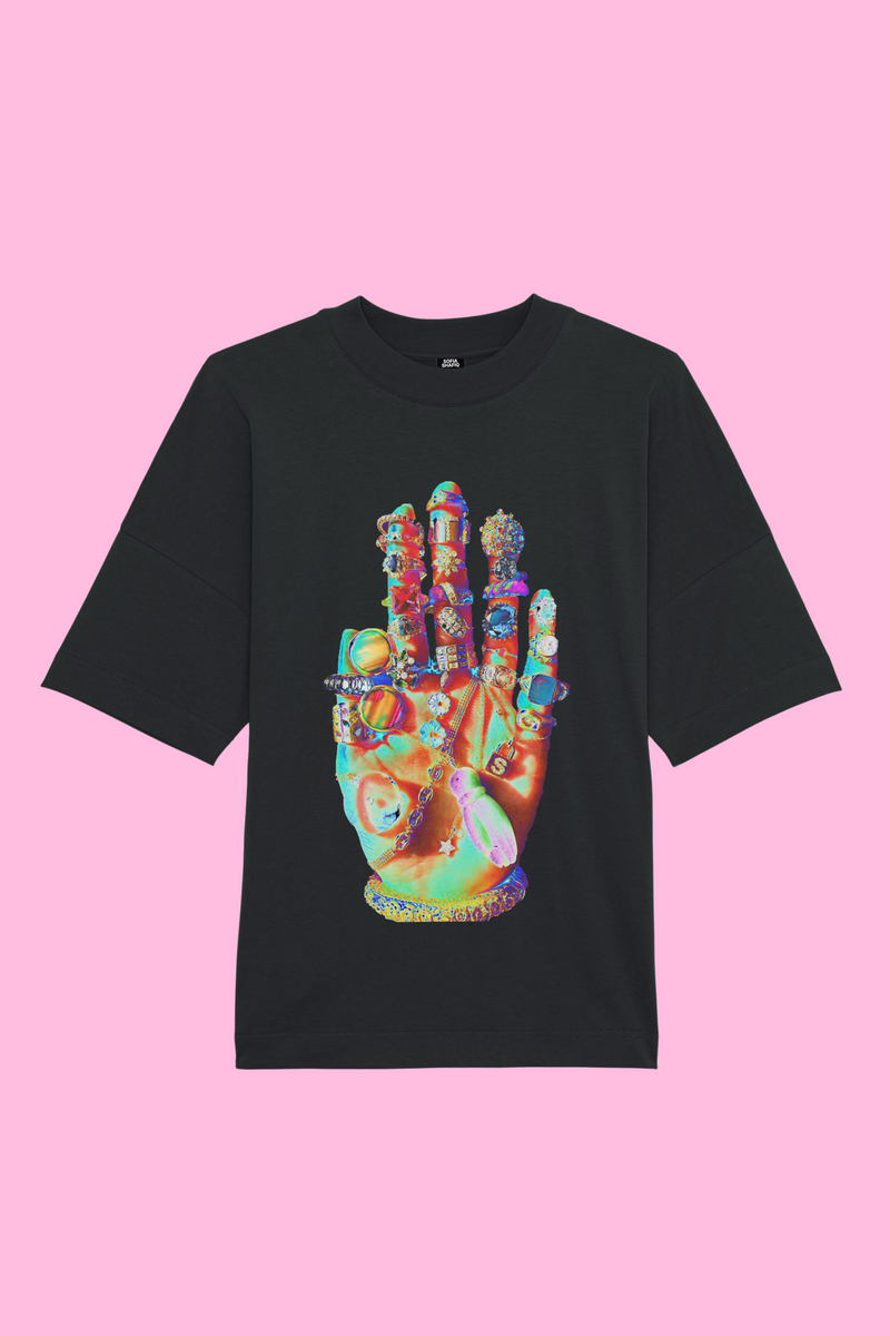 Bejewelled Hand T-Shirt