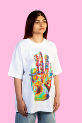 Bejewelled Hand T-Shirt